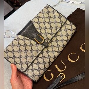 Gucci - Monogramma GG Vintage Ophidia - Crossbody bag navy vintage